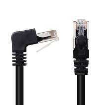 넥스트링크 UTP CAT 6 랜케이블 하향 꺾임 3m, NL-UL42, 1개