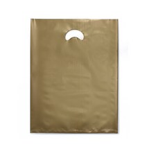 대한잡화점 LDPE 링봉투 50p, 무지 골드
