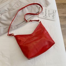 세인 버킷 레더 여성용 미디움 숄더백 크로스백