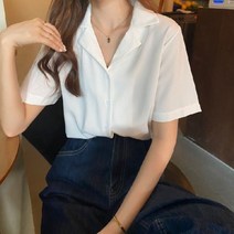 셀레네 여성용 베이직 반팔 셔츠