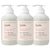 제이멜라 인 프랑스 스파클링 로제 바디워시 플로럴향, 500ml, 3개