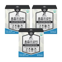 내추럴박스 초유프로틴 분말스틱, 3개, 280g