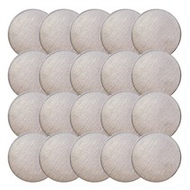 사출 금속 보석 단추 라인 21mm, 무광니켈, 20개