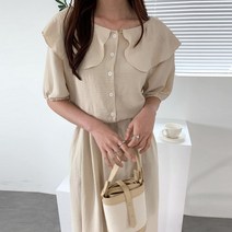 보리맘 세라 스트링 하객 임산부 원피스 U936