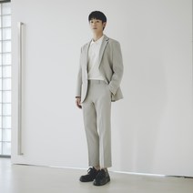 마인드브릿지 남성용 쿨 투톤 조직 자켓 MXJK3107