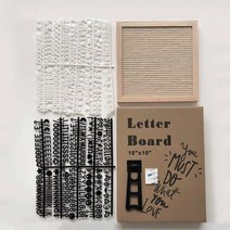앤티스 레터보드 diy 인테리어 벽장식, 라이트카키