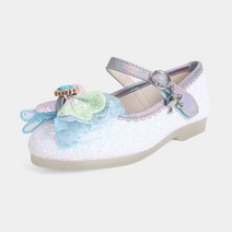 바비 여아용 하트보석 라이팅 플랫슈즈 BBST78S12