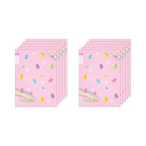 아이비스 여아용 초등3~6 좁은칸 알림장 11598, 젤, 10개