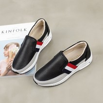 여성용 통굽 운동 슬립온 3.5cm