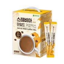네이처드림 제로슈가 스테비아 마일드 커피믹스, 1개입, 100개