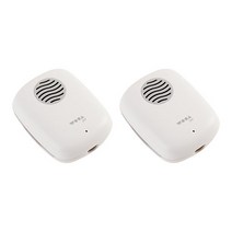 우아쥬르 UVC LED 휴대용 건조 칫솔살균기 2p, STB-021, 클라우드 화이트