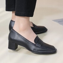 지쎄 제이슈 양가죽 수제 루야 펌프스 4cm