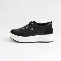 이즈릿 비스타 가죽 통굽 스니커즈 4.5cm