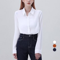 어썸어라운드 여성용 모네 베이직 긴팔 셔츠