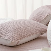 타카타카 내추럴 순면 피그먼트 공감 밴딩 베개커버