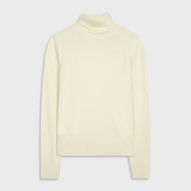 미쏘 여성용 목폴라 베이직 풀오버 니트