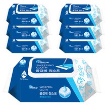 클린업 물걸레 청소포 특대형 25p, 7개