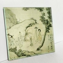 티디피 명화타일 E32 신윤복 임하투호