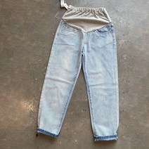 마켓A 임산부 밴딩 데님 팬츠