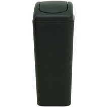 바람 앤스윙 휴지통 12L, 블랙, 1개