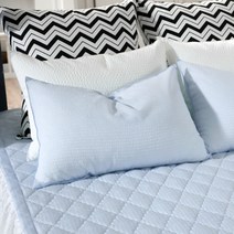 솔리드 시어서커 베개커버 2p