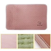 제이엘 면 발매트(핑크)-중(약59.5x37.5cm) 논슬립 주방 욕실 화장실 다용도 현관매트 쿠션매트 04596-045965ea, jl365mall 본상품선택