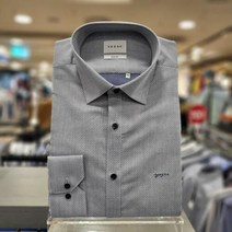 이랜드 [예작]예작 YJ0FBS918BL 다이아몬드 도비 블루 슬림핏 긴팔 셔츠