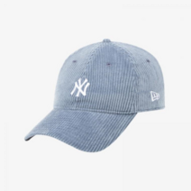 뉴에라 뉴에라 940 MLB 코듀로이 뉴욕 양키스 언스트럭쳐 볼캡 스카이 블루_K 13338508