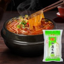 [소공원]1+1 중국 넙적당면 넓적 넓은 납작 샤브샤브 훠궈면 재료 용구 용수 콴펀 분모자 떡볶이면 롱쉬, 분모자당면 250g