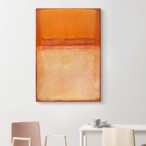 더 아트 컴퍼니 인테리어 액자 추상화그림 마크 로스코 22종, 17.MR-오렌지화이트