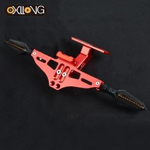 혼다 용 CBR125R 2011 2018-2020 후면 라이센스 플레이트 테일 프레임 브래킷 회전 신호등, 20 A set with lights