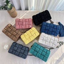 도두리 DIY 손뜨개 코바늘 뜨개질 가방 만들기 키트 패키지 뜨기 아이비백 - 동영상제공, 아이비백(아이보리)
