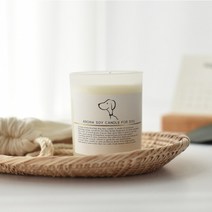 수솝 아로마 강아지캔들 프레스코 150g, 1개