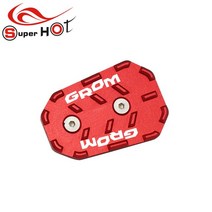 오토바이 부품 혼다 오토바이 미끄럼 방지 페달 Grom125 MSX125 Grom 125 MSX 2013-20 2021 용 액세서리, 06 Grom logo red