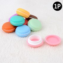 상세정보참조 귀여운 미니 마카롱케이스 이어폰 액세서리 동전지갑, 주황색