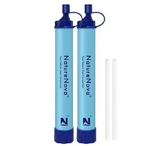 라이프스트로우 아웃도어 휴대용 정수기 캠핑 재난대비 Life Straw, 2팩, 2개