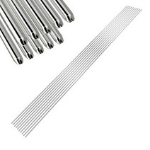 용접봉 10pcs 1.2mm/1.6mm/2.4mm 316L 스테인레스 스틸 TIG 용접봉 구리 철 solderi에 대 한 330mm 긴 코어, 03 1 2mm
