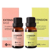 속눈썹 연장 글루강화제 피치향 복숭아향 15ml 익스텐션 블링크 AG, 피치향(복숭아향)3ea
