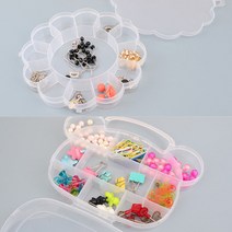 비즈공예케이스 악세사리보관 소품보관함 미니정리함, 사과