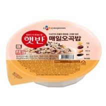 햇반 매일오곡밥 210g, 5개