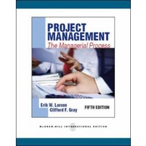 Project Management:The Managerial Process, McGraw-Hill