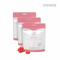 [안국건강] 인생뷰티 어류 저분자 피쉬 콜라겐 츄 30 구미 3개, 단품, 단품