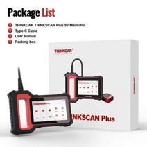 휴비나인 자동차자가진단 THINKCAR공식 Thinkscan 플러스 S2S4S6S7 전문 자동 OBD2 스캐너 평생 245 재설정 자동차 진단 도구, Thinkscan plus S7