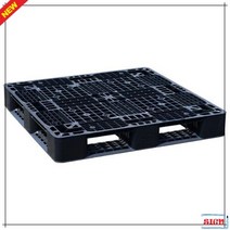 경량용파렛트 NFL1111(검정) 핸드카겸용(일체형) 파레트트럭 깔판 프라스틱 지게차 경량용 파렛트트럭 핸드카트운반기 빠레트 플라스틱