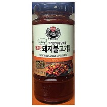 식자재 양념장 업소용식자재 액상소스 대용량식자재 백설 290gX1개 불고기양념 식자재도매 돼지불고기양념 불고기양념소스 W1B6CE2 1 반찬 종류:, 1, 해당용량