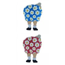 2pcs 재미 있은 정원 장식 실루엣 봄 장식 집들이 선물, 기타