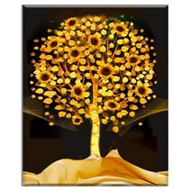 FASEN diy보석십자수 캔버스 형액자 세트 40cm x 50cm, AYW-146