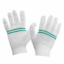 [KT알파쇼핑]성진 줄표백 장갑 라인 면장갑 목장갑 백색 1개, 상품선택