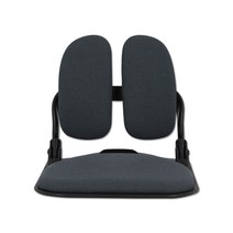린백 접이식 등받이 좌식 의자 바른자세 로운체어 LB02S, LB02SB 블랙바디, 그레이