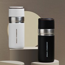 스타벅스 SS 블랙앤골드 텀블러 500ml, 스카이